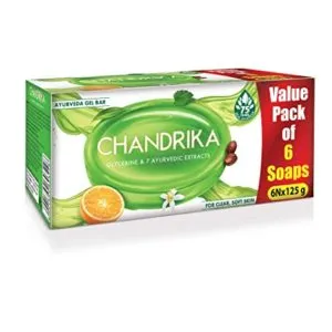 Chandrika Glycerine Ayurveda Gel Bar 125g Pack Rs 237 amazon dealnloot