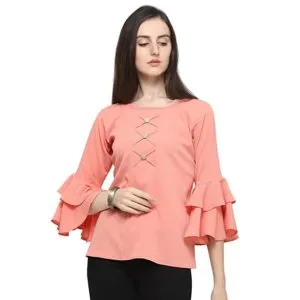 Clothzy Women s Regular Fit Top Rs 99 amazon dealnloot
