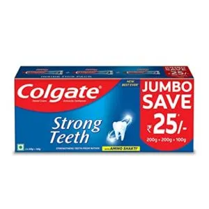 Colgate Strong Teeth Anticavity Toothpaste with Amino Rs 151 amazon dealnloot