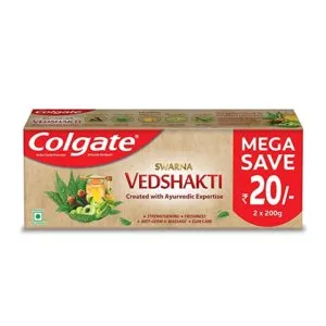 Colgate Swarna Vedshakti Ayurvedic Toothpaste with anti Rs 115 amazon dealnloot