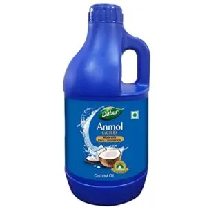Dabur Anmol Gold 100 Pure Coconut Oil Rs 262 amazon dealnloot