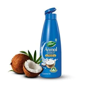 Dabur Anmol Gold Pure Coconut Oil 500 Rs 99 amazon dealnloot