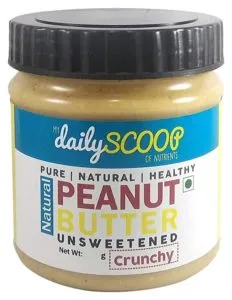 Daily Scoop Peanut Butter Crunchy 100 Natural Rs 113 amazon dealnloot