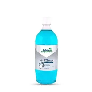 Dalmia Sanjeevani Sanitiser Light Blue 1000 ml Rs 216 amazon dealnloot