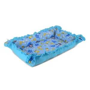 DearJoy Baby Bedding Set Foldable Blue Rs 249 amazon dealnloot