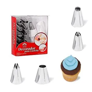 Decorcrafts 12 Piece Set Cake Decorating Set Rs 105 amazon dealnloot