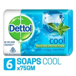 Dettol Cool Bar 75g Pack of 6 Rs 145 amazon dealnloot