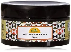 Divine India Anti Tan Face Pack 50g Rs 89 amazon dealnloot