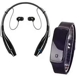 Drumstone Buy BT Headset Get Wrist Watch Rs 589 amazon dealnloot