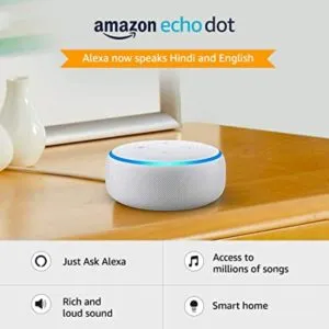 Certified Refurbished Echo Dot (3rd Gen) - Smart speaker with