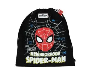 EcoRight Marvel Canvas Drawstring Bag printed Spiderman Rs 199 amazon dealnloot