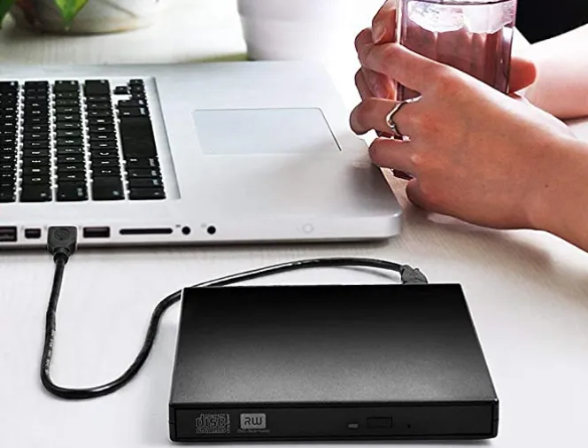 External CD DVD Drive, Rts USB 2.0 Slim Protable