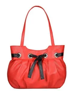 Fostelo Bow Women s Handbag Red Rs 349 amazon dealnloot