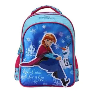 Frozen Polyester 30 cms Blue School Backpack Rs 299 amazon dealnloot