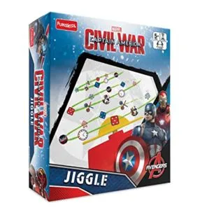 Funskool Captain America Civil War Jiggle Multi Rs 409 amazon dealnloot