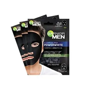 Garnier Men Men Powerwhite Xl Charcoal Mask Rs 207 amazon dealnloot