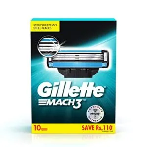Gillette Mach 3 Shaving Blades Pack of Rs 828 amazon dealnloot