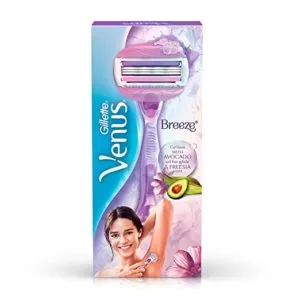 Gillette Venus Breeze Hair Removal Razor for Rs 224 amazon dealnloot