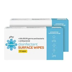Godrej Protekt Disinfectant Surface Wipes Kills 99 Rs 196 amazon dealnloot