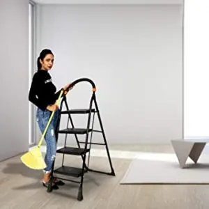 Happer Premium Foldable Step Ladder Clamber 4 Rs 709 amazon dealnloot