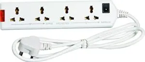 Havells 6A Four Way Extension Board White Rs 279 amazon dealnloot