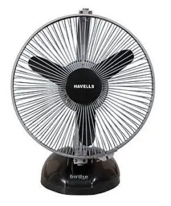 Havells Birdie 230mm Personal Fan Black and Rs 1291 amazon dealnloot