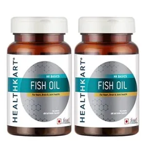 HealthKart Fish Oil 1000 Omega 3 With Rs 649 amazon dealnloot
