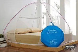 Healthgenie Premium Foldable Mosquito Net for Double Rs 688 amazon dealnloot