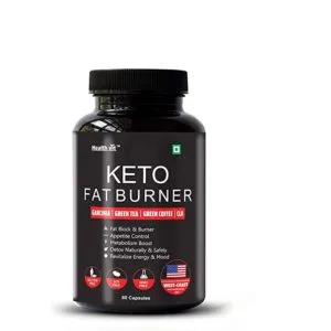 Healthvit Keto Fat Burner With Garcinia Green Rs 345 amazon dealnloot