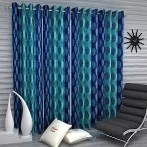 Home Sizzler 4 Piece Eyelet Polyester Door Rs 383 amazon dealnloot
