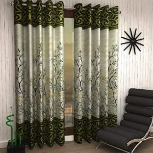 Home Sizzler Shalimar Frill Panel Garden 2 Rs 227 amazon dealnloot