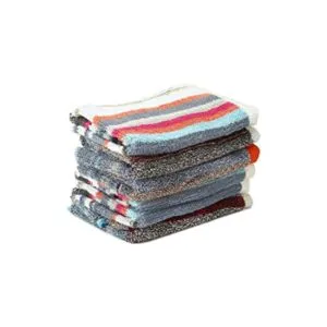 HomeStop IVY Stripe Textured Face Towel Pack Rs 125 amazon dealnloot