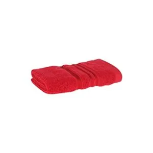 Ivy HomeStop Slub Textured Face Towel Red Rs 35 amazon dealnloot