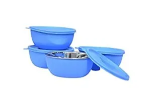 LEOPINE Microwave Safe Stainless Steel Plastic Coated Rs 379 amazon dealnloot