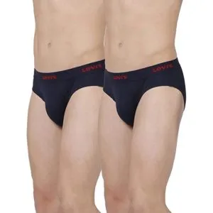 Levi s Men s 100 Cotton Briefs Rs 293 amazon dealnloot
