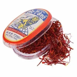 Lion Saffron Pure Kashmir Lacha Saffron Kesar Rs 160 amazon dealnloot
