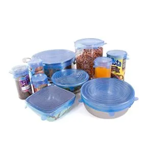 MAYUMI Premium Silicone Stretch Lids Set of Rs 110 amazon dealnloot