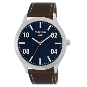 Maxima Analog Blue Dial Men s Watch Rs 499 amazon dealnloot