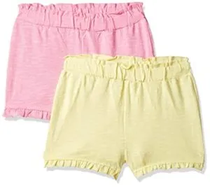 Mothercare Baby Girl s Cotton Shorts Pack Rs 95 amazon dealnloot