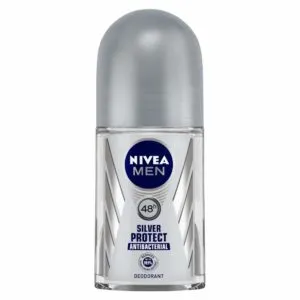 NIVEA Men Deodorant Roll On, Silver Protect, 50ml at Rs 113