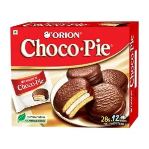 ORION Choco Pie Chocolate Coated Soft Biscuit Rs 468 amazon dealnloot