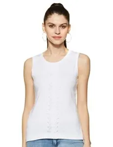 OVS Women s Regular Fit Vest Top Rs 108 amazon dealnloot