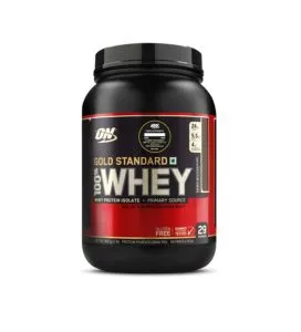 Optimum Nutrition (ON) Gold Standard 100% Whey Protein Powder - 2 lbs, 907 g (Double Rich Chocolate), Primary Source Isolate at Rs 2283