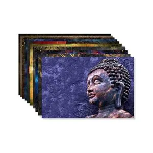 Paper Plane Design Lord Buddha Motivational Poster Rs 125 amazon dealnloot