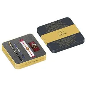 Parker Odyssey Rakhi combo with Roli Laque Rs 745 amazon dealnloot
