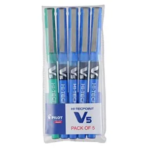 Pilot V5 Roller Ball Pen Pack of Rs 152 amazon dealnloot