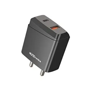 Portronics Adapto 22 Quick Charger USB Wall Rs 425 amazon dealnloot