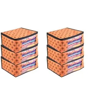 PrettyKrafts Saree Cover Set of 6 Large Rs 22 amazon dealnloot