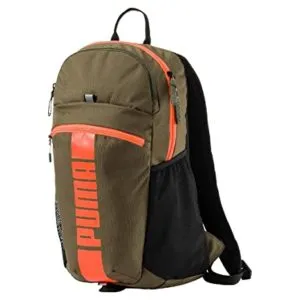 Puma 21 Ltrs Olive Night Shocking Orange Rs 493 amazon dealnloot
