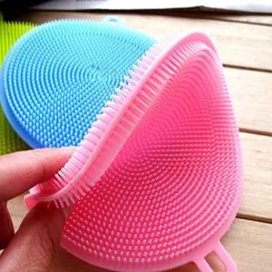 Quick Home Cleaning Sponge Silicone Scrubber for Rs 187 amazon dealnloot